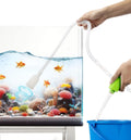 Aquarium Gravel Vacuum & Fish Tank Cleaner – Hand Siphon Hose for Water & Sand Changes, Turtle & Aquarium Cleaning Tool