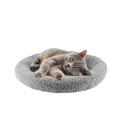 Cat Bed Plush Cat Bed Round Cat Bed Cat Furniture Cat Comfort Pet Supplies - Gray / 50cm