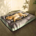 Warm Dog Bed Washable Pet Bed Non-Slip Dog Bed High Backrest Dog Bed Thick Dog - Gray - Size 23.6*18.5in