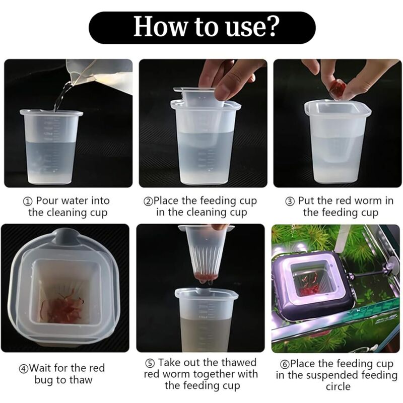 3 In 1 Aquarium Floating Ring Cone Food Dispenser Aquarium Fish Food Dispenser Aquarium Accessory For Goldfish,
