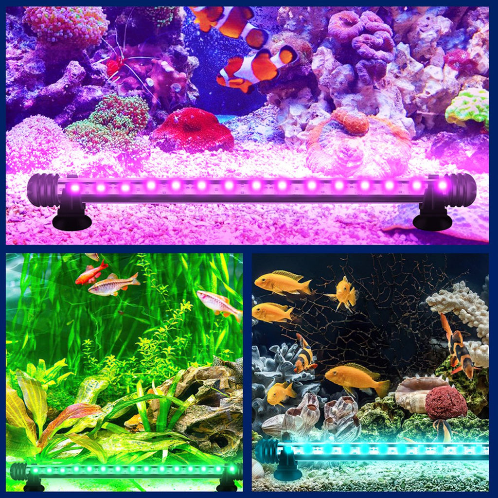 RGB Aquarium Light with Controller - Length 48.5 cm - 5.4 Watt - Aquarium Lamp - Aquarium Lamp - Aquarium Lamp - Dimmable