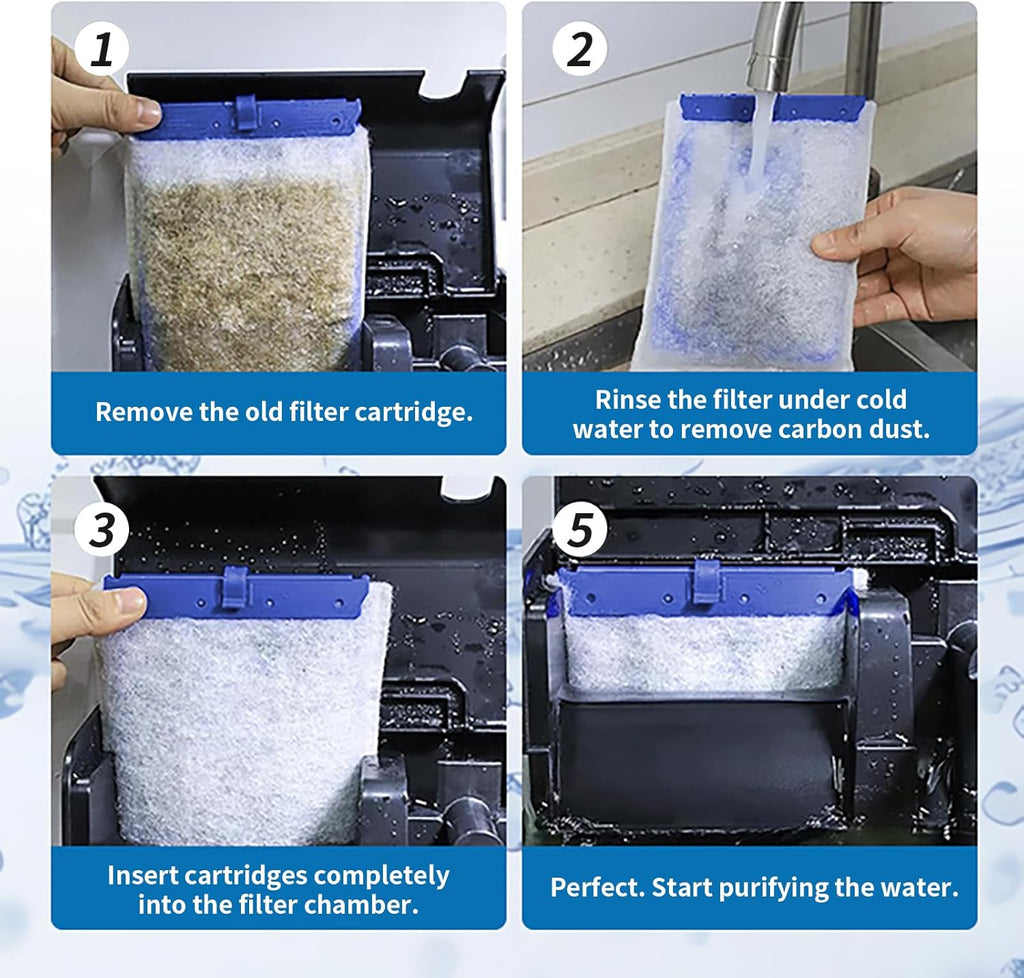 16-Count Large Filter Cartridges Compatible with Whisper Bio Bag Filters – Fits Whisper 20i, 40i, IQ20/30/45/60, PF20/30/40/60
