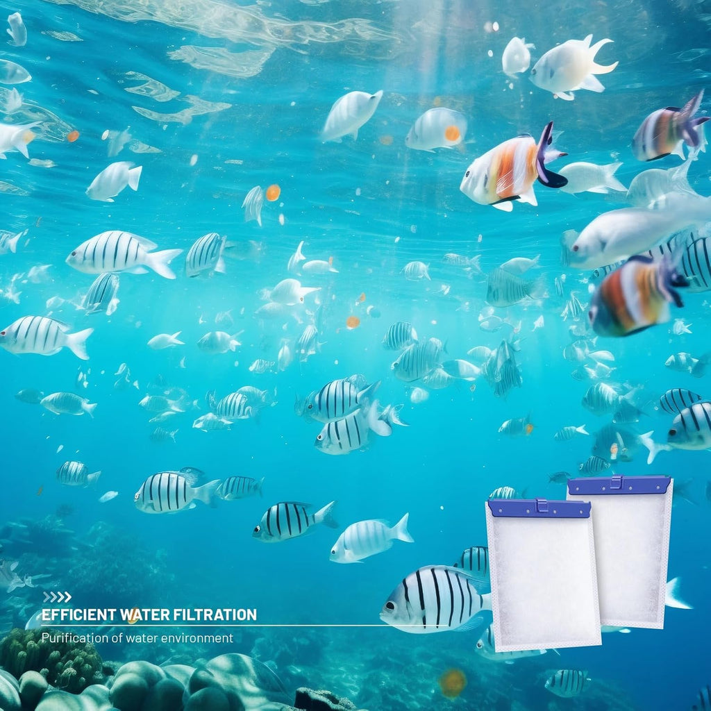 16-Count Large Filter Cartridges Compatible with Whisper Bio Bag Filters – Fits Whisper 20i, 40i, IQ20/30/45/60, PF20/30/40/60