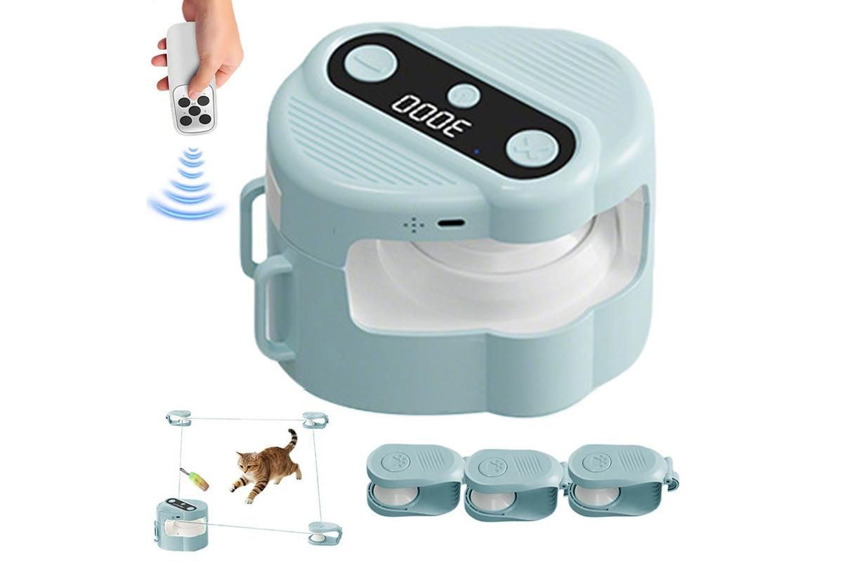 Interactive Cat Toy Automatic Moving And Enrichment Toy For Indoor Cats