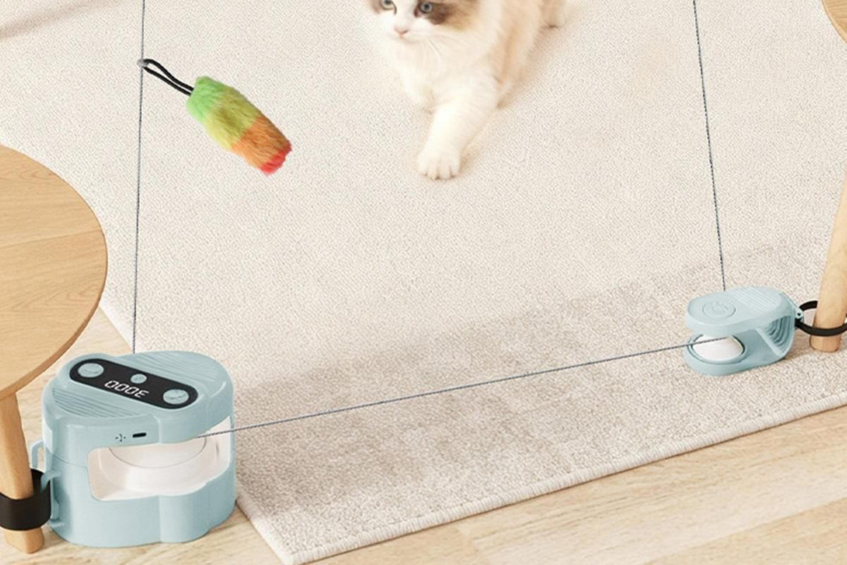 Interactive Cat Toy Automatic Moving And Enrichment Toy For Indoor Cats