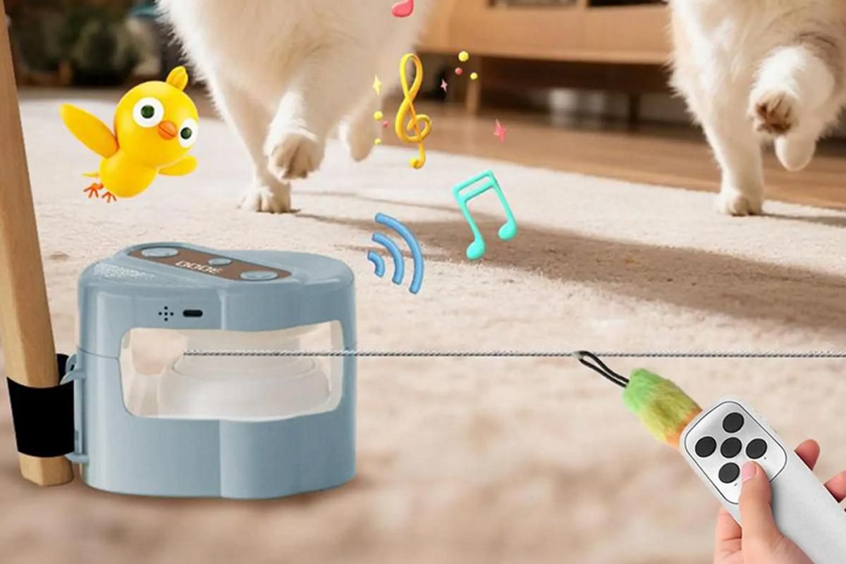 Interactive Cat Toy Automatic Moving And Enrichment Toy For Indoor Cats