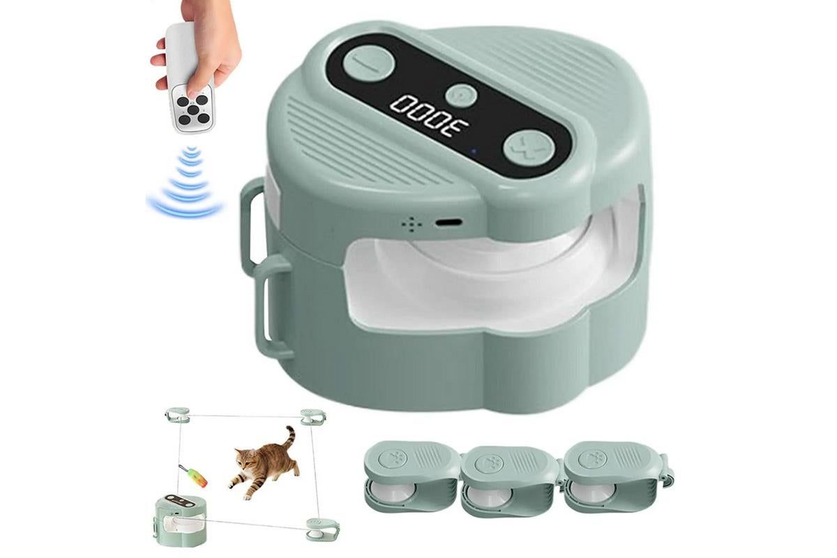 Interactive Cat Toy Automatic Moving And Enrichment Toy For Indoor Cats