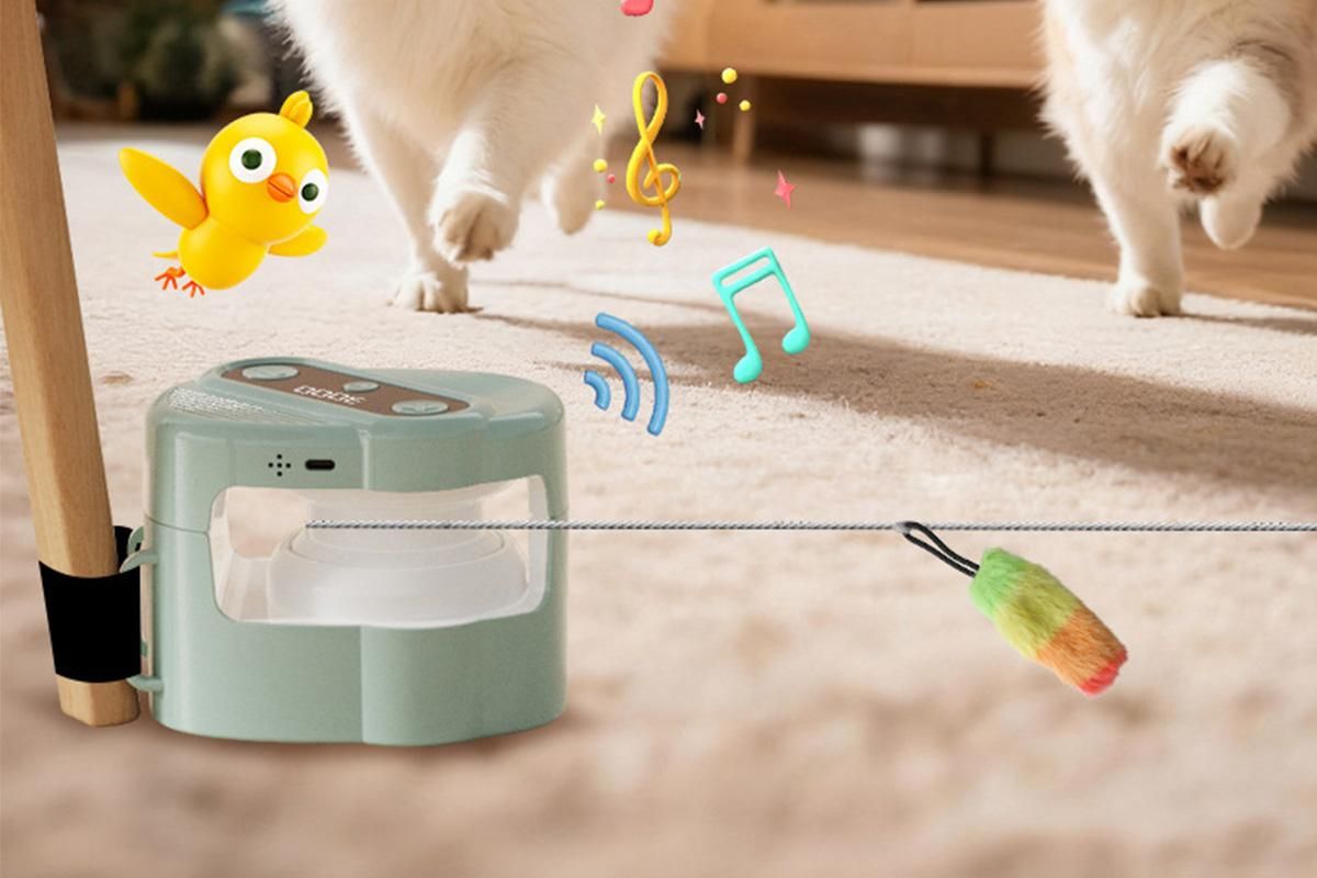 Interactive Cat Toy Automatic Moving And Enrichment Toy For Indoor Cats