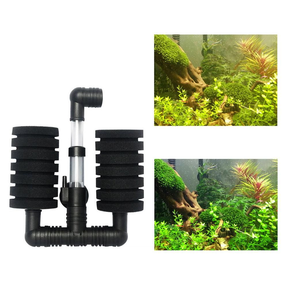 Aquarium Air Filter Bio Sponge Filter for Shrimp Betta Breeder Fish Tank Style 2