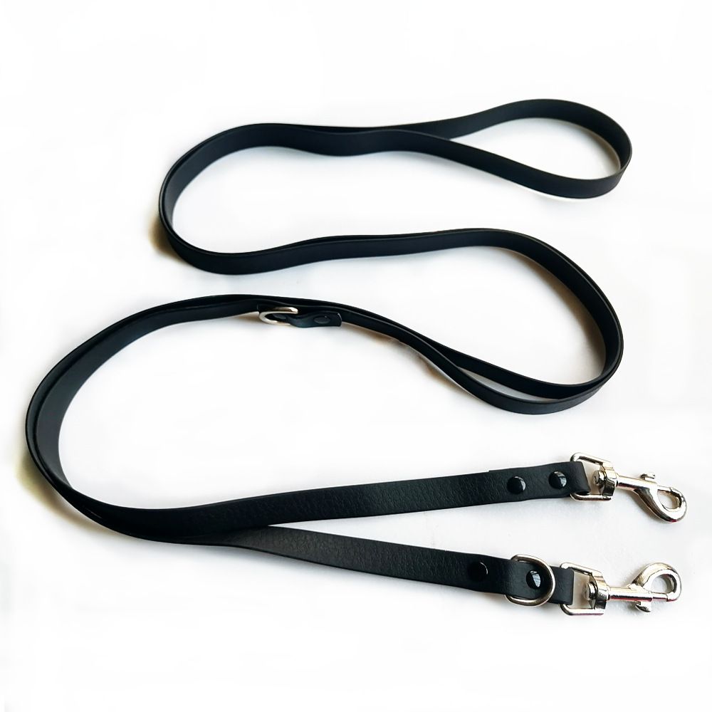 Roommate Dog Leash PVC Double Hook 1.8m Blue 1.8m*15mm