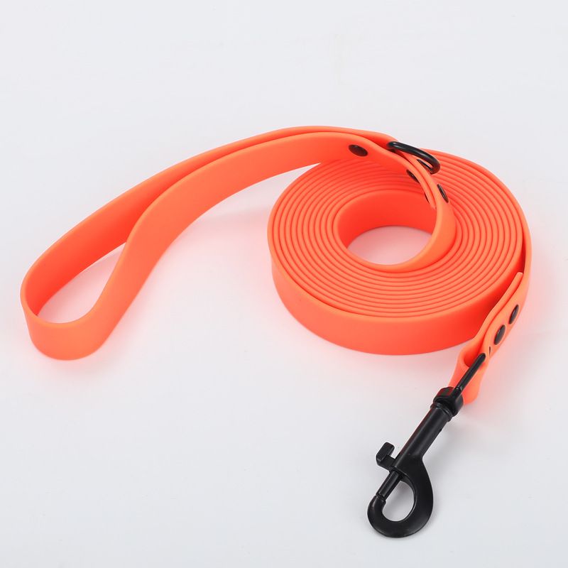 Pet Leash Roommate PVC Waterproof Dog Training Rope black 1.5m*2.0cm