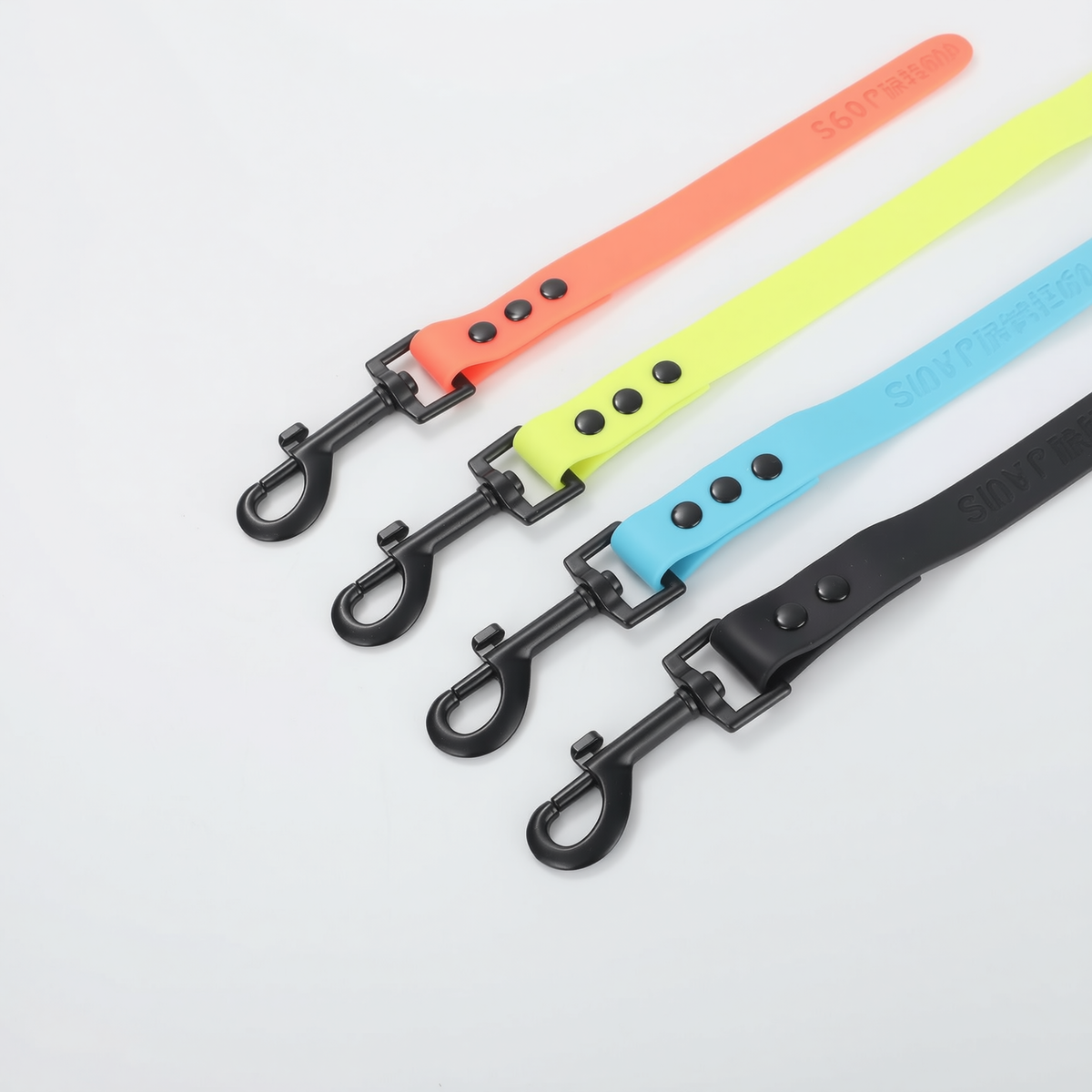 Pet Leash Roommate PVC Waterproof Dog Training Rope black 1.8m*2.0cm