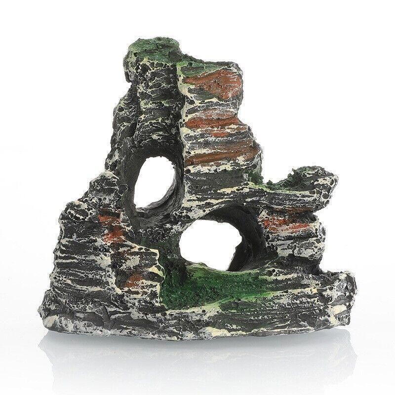 Aquarium Rockery Landscaping Cave Mountain View Decoration Ornament Fish Tank - GS1003