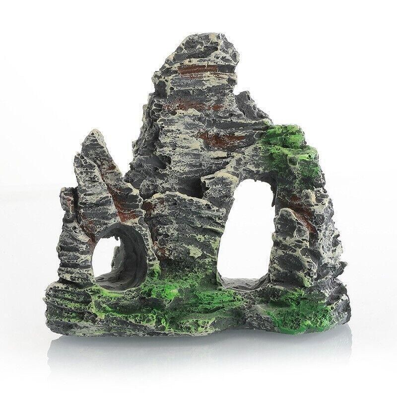 Aquarium Rockery Landscaping Cave Mountain View Decoration Ornament Fish Tank - GS1004