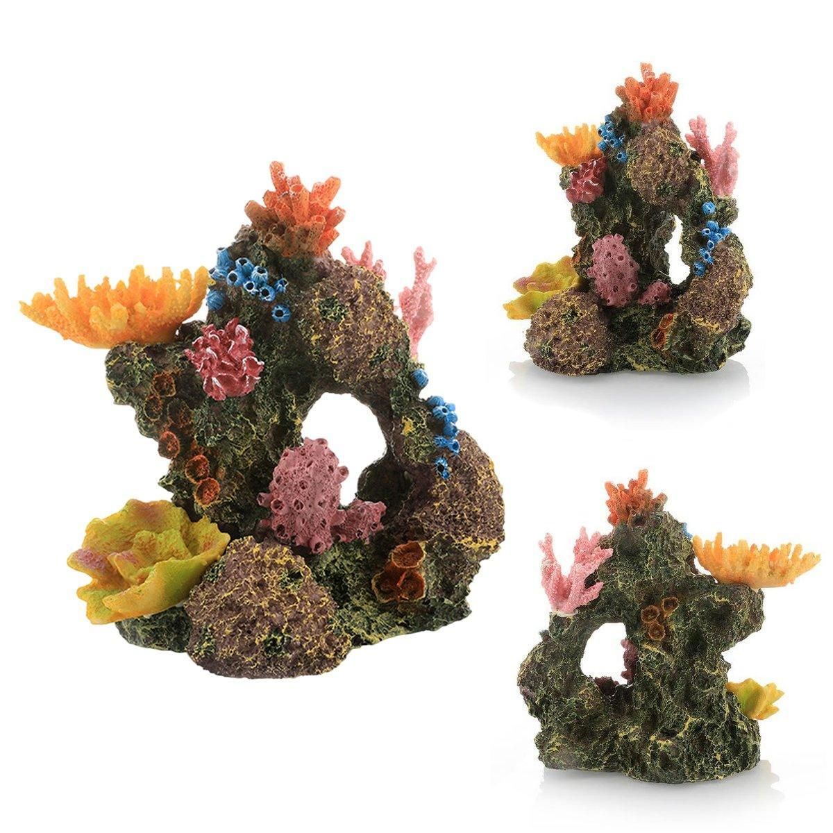 Aquarium Resin Coral Decorations for Fish Tank Marine Simulation Micro Landscape - GH1666