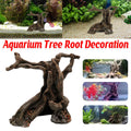 Aquarium Decor Artificial Resin Driftwood Craft Realistic Fish Tank Ornament