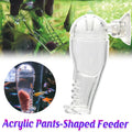 Acrylic Fish Feeder Clear Durable for Aquarium Fish Tank Feeding