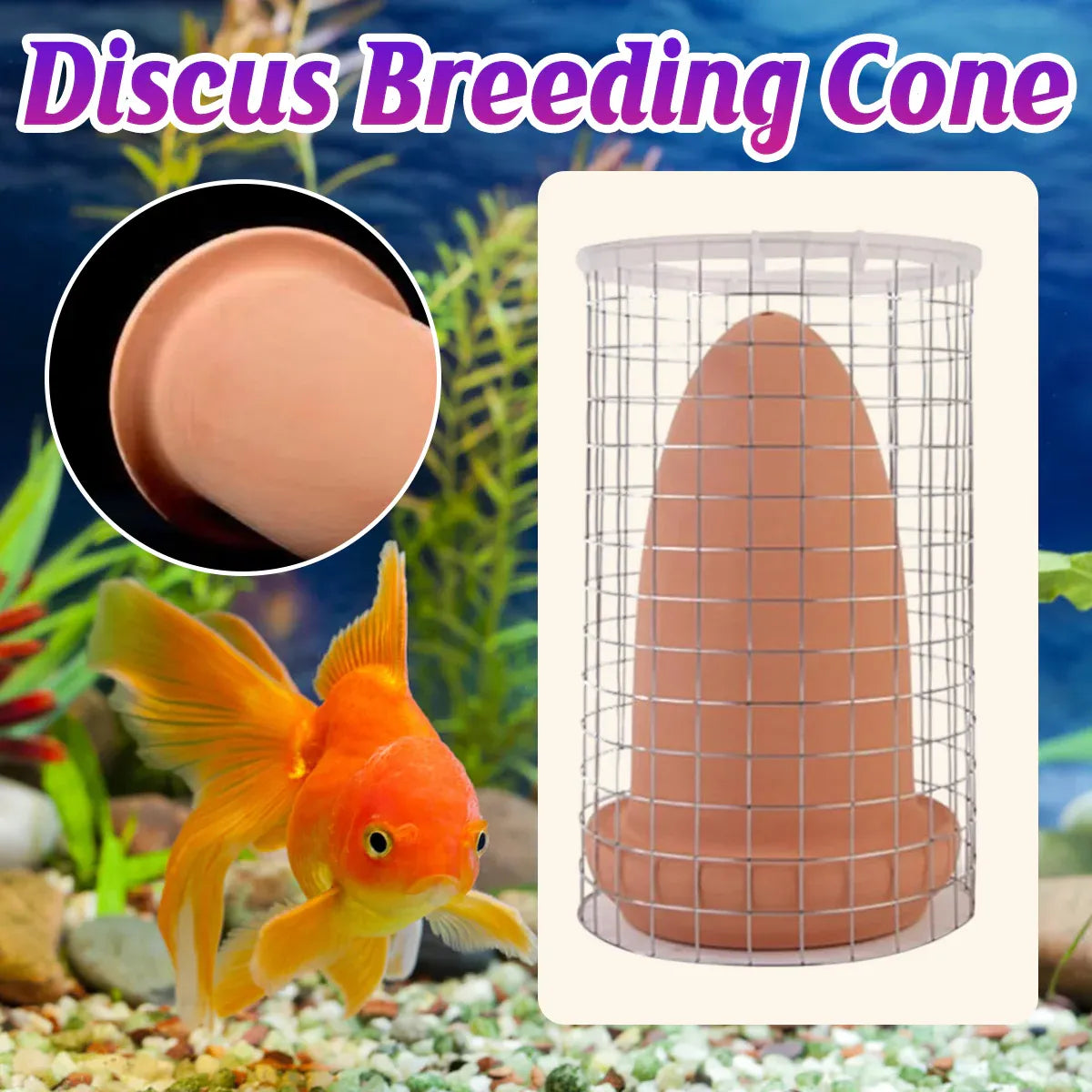 Fish Spawning Breeding Bucket Aquarium Fish Reproduction Container Durable