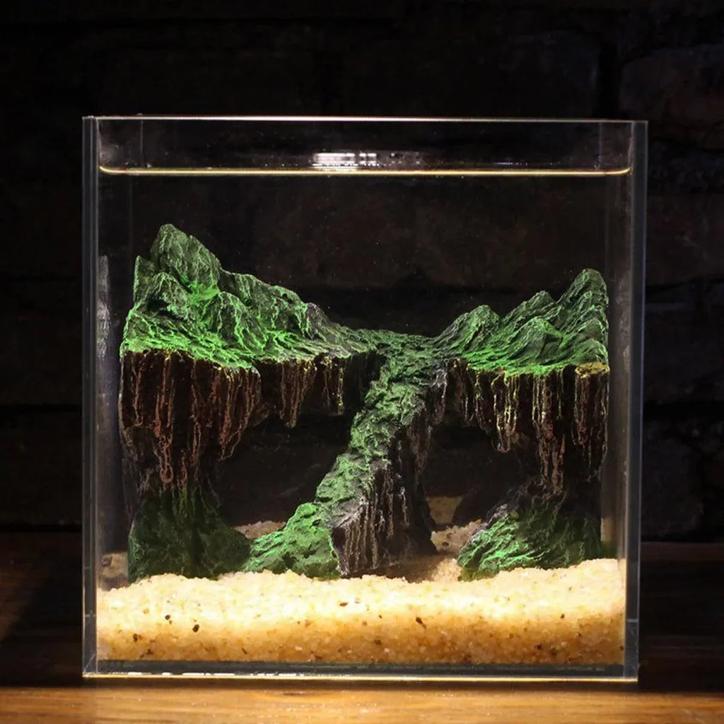 Resin Decorative Ornaments for Fish Tank Aquascape Aquarium Decoration Supplies - For 30cm Fish Tank