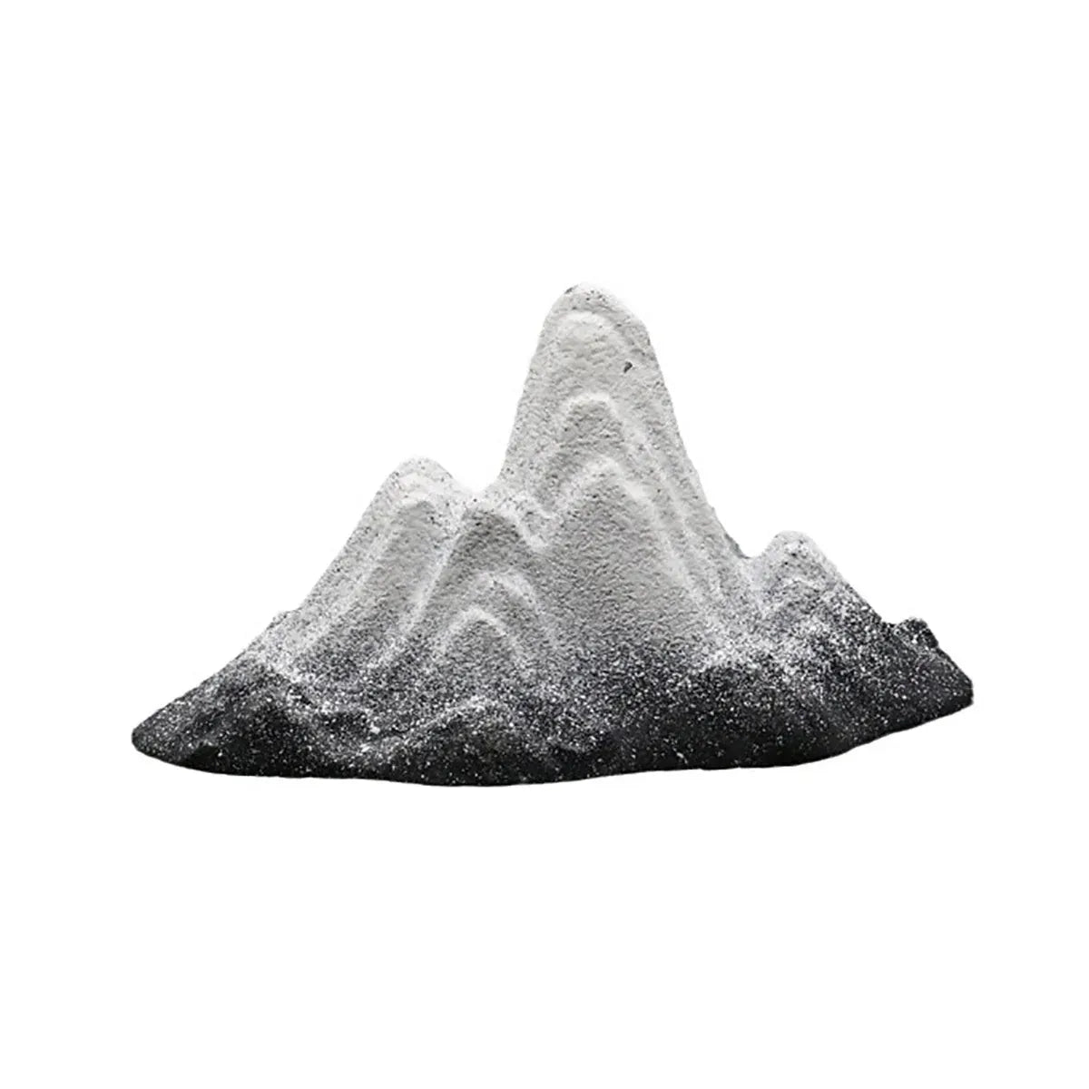 Snow Mountain Small Ornament Aquarium Decor Resin for Fish Tank Terrarium DIY