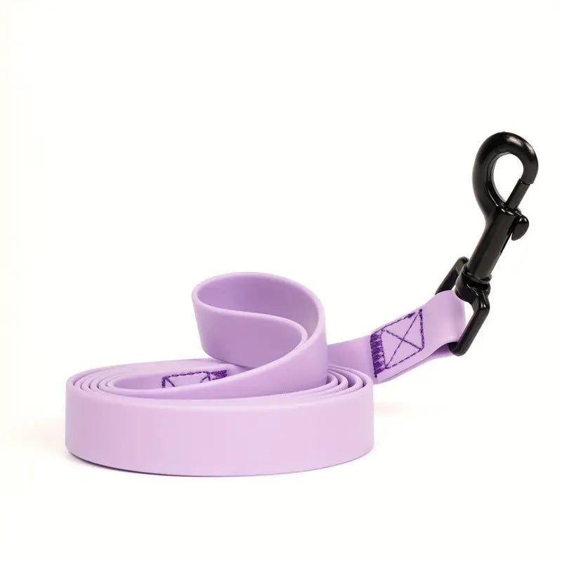 L Waterproof PVC Coated Pet Leash | Durable Soft Touch Dog Lead | Easy to Clean and Odor-Proof for Small to Medium Dogs