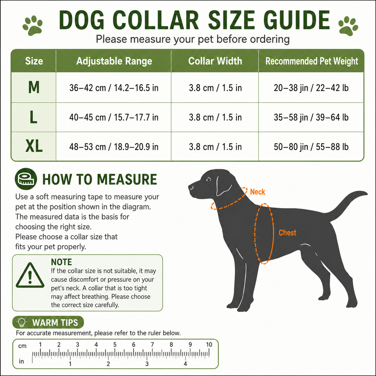 Black Tactical Dog Collar & Bungee Lead Set – Padded Quick Release Collar, Control Handle & Shock-Absorbing Leash – XL