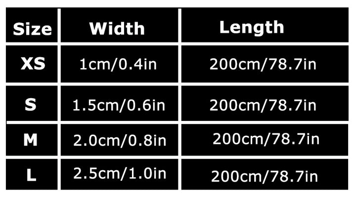 True Love Reflective Pet Leash 2m - Black, M - Image 3