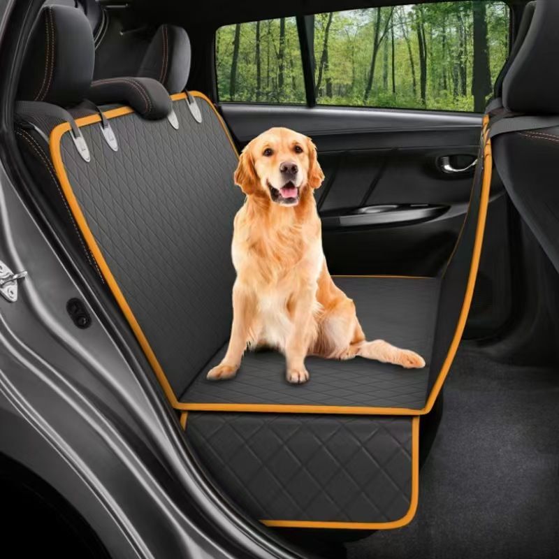 Dog Car Seat Cover for Australia – Durable, Easy Install with Side Flaps & Pockets - Image 2
