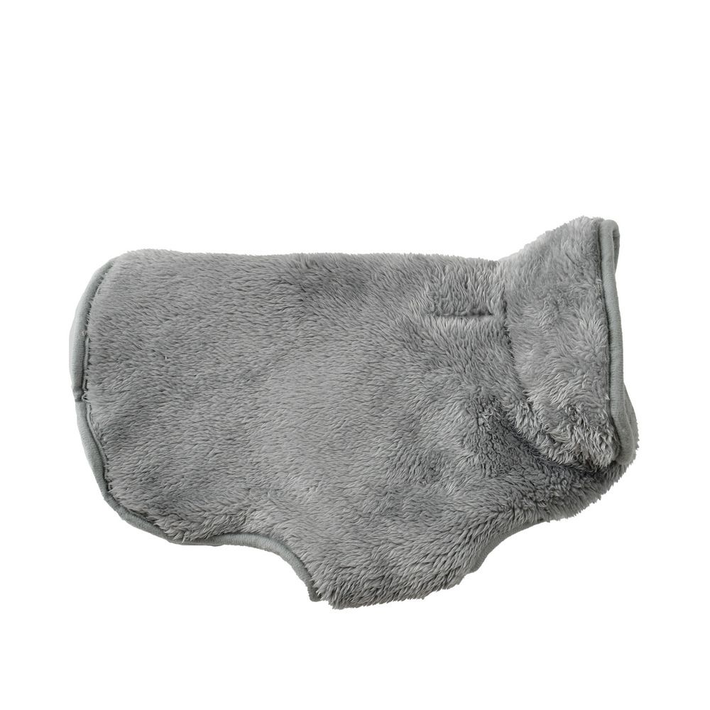 Grey XL Dog Fleece Vest for Dogs Under 100 Pounds - Image 2