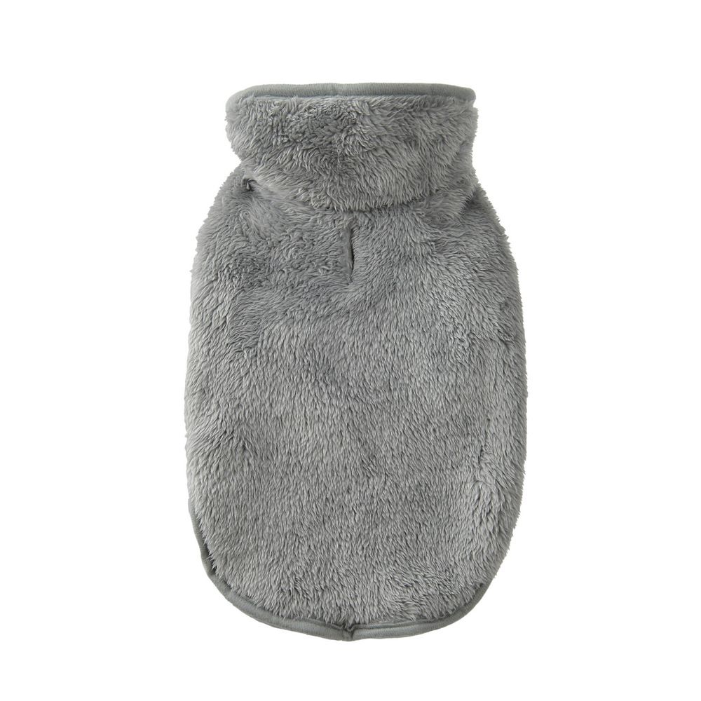 Grey XL Dog Fleece Vest for Dogs Under 100 Pounds - Image 4