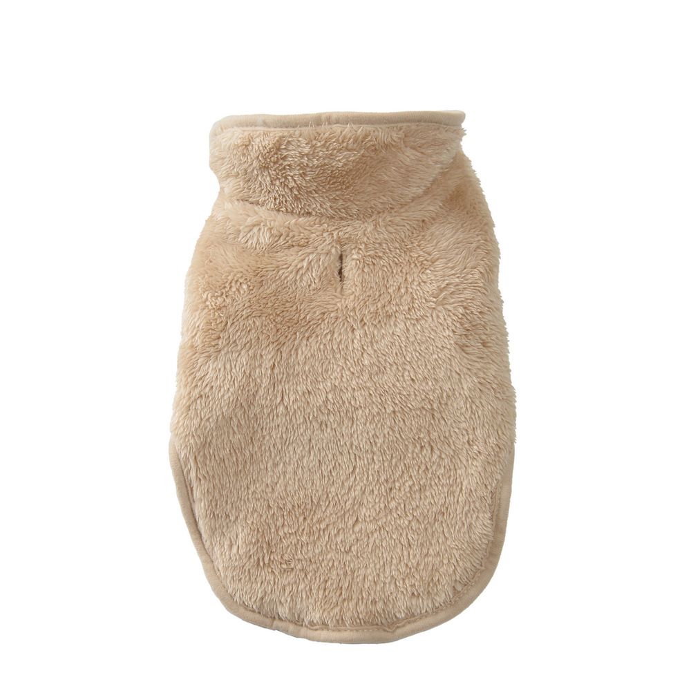 Brown XL Dog Fleece Coat for Large Breeds - Image 2