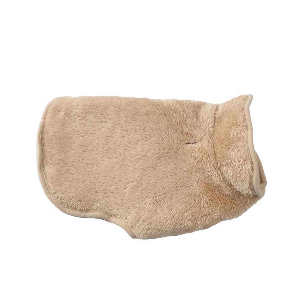 Brown XL Dog Fleece Coat for Large Breeds - Image 3