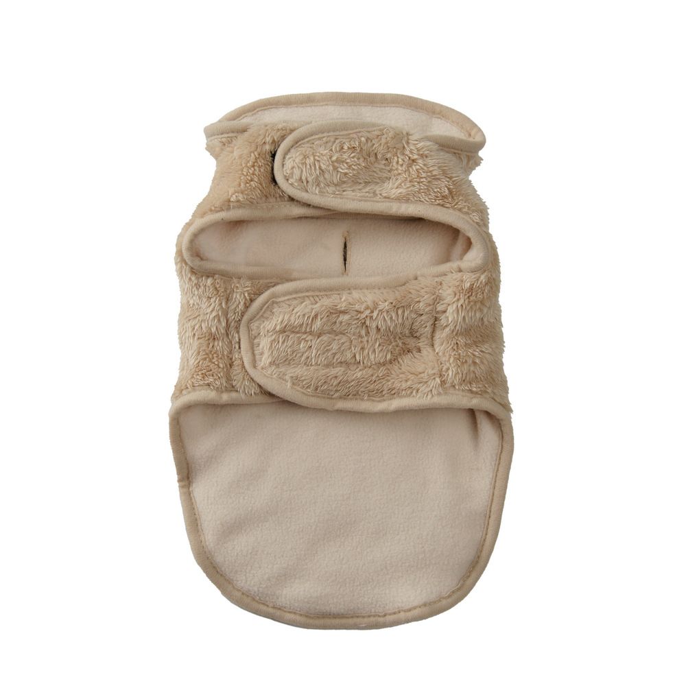 Brown XL Dog Fleece Coat for Large Breeds - Image 4
