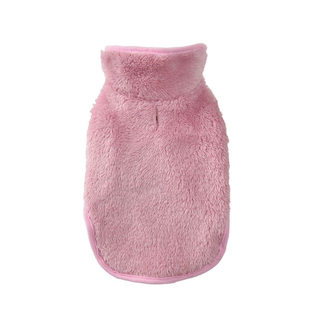 Pink XL Dog Fleece Vest, Super Warm & Windproof Winter Coat for Large Dogs - Image 2