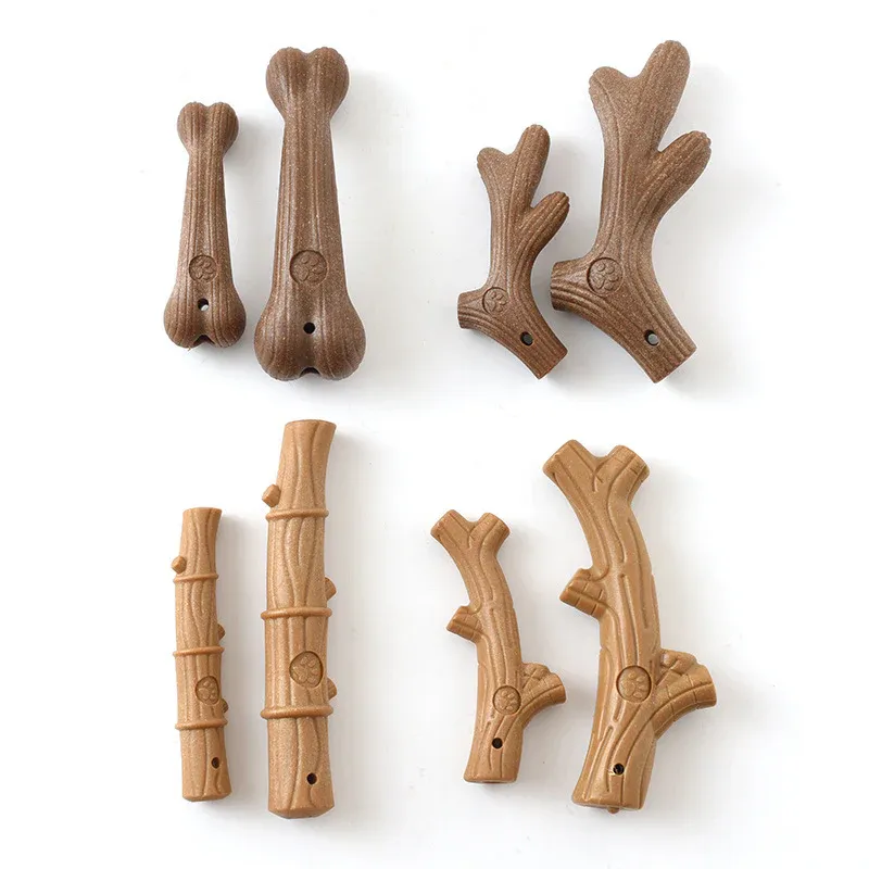 Small Dog Chew Training Toy Bite Resistant, Antler, L - Image 2