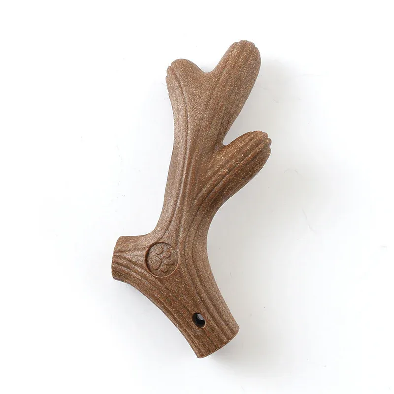 Small Dog Chew Training Toy Bite Resistant, Antler, L - Image 3