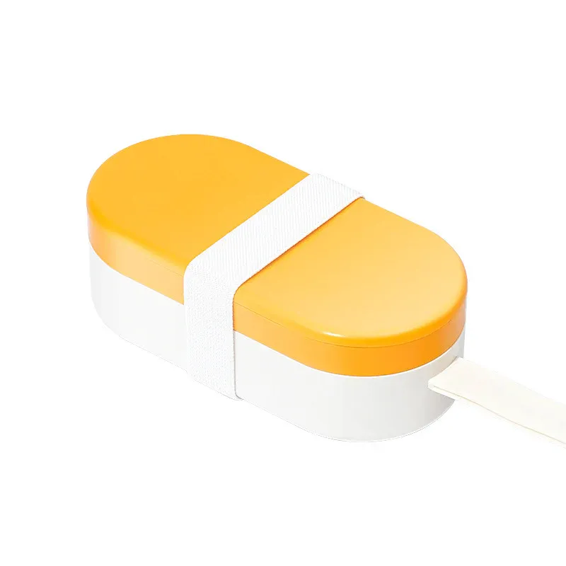 Dog Water Container and Feeder Picnic Accessory, Yellow and White - Image 3