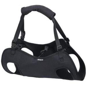 Dog Support Harness Oxford Cloth Mobility Assistance Strap, Black,XL