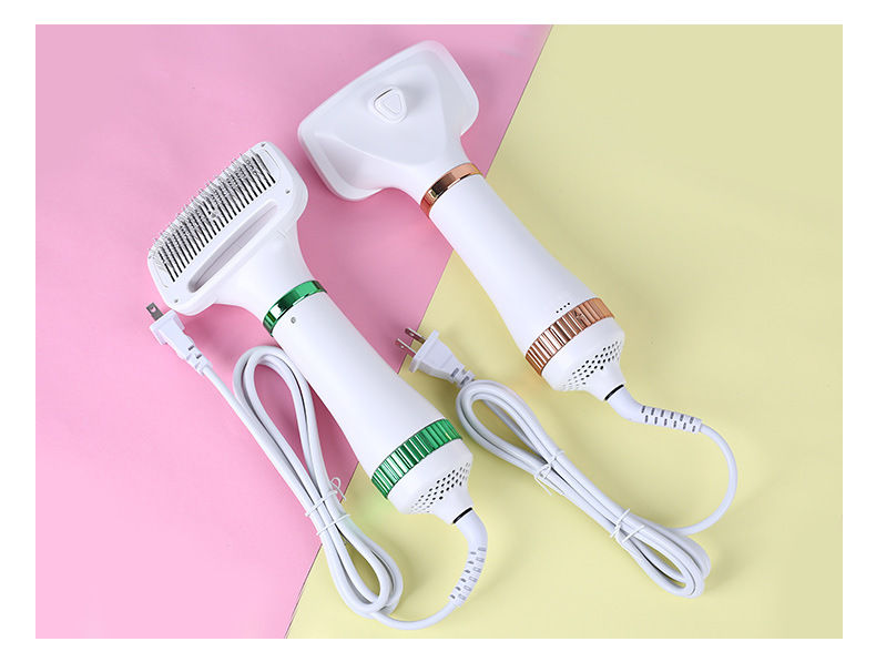2 in 1 Pet Hair Dryer Comb Grooming Set, Green, AU Plug - Image 5