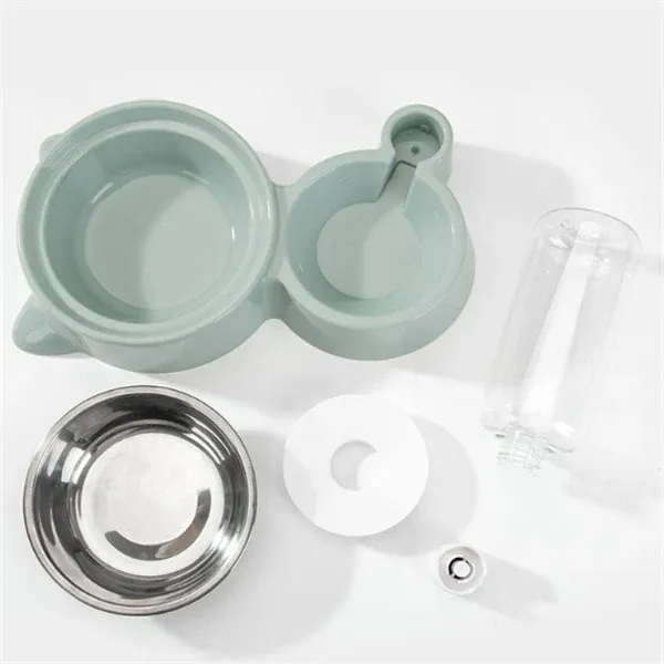 Automatic Dog Water Refill Bowl, Model B, Blue - Image 2