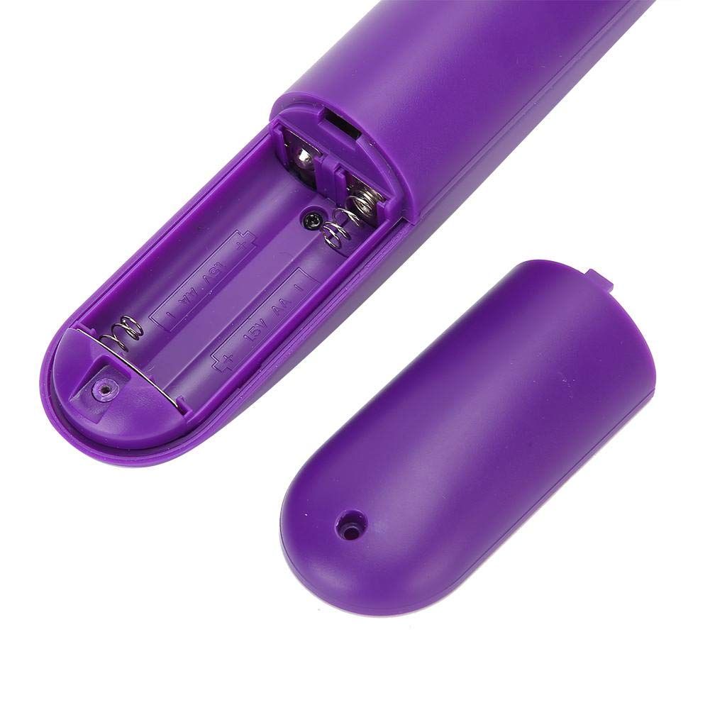 Electric Massage Comb with Detangling Brush - Dual Use Wet/Dry Negative Ion for Long Hair, with Brush Cover ,purple 27*6*4cm ,Need to bring your own battery - Image 5