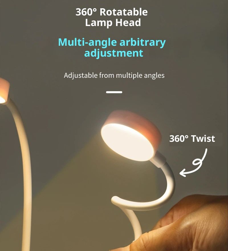 Clip-on Aquarium Light, 2pcs Full Spectrum LED Fish Lamp with 3-Color Button Control, for Fish Tanks, Plants, Terrariums, Coral - Image 5