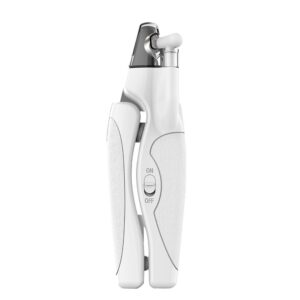 Cat Nail Clippers & Dog Nail Clippers Trimmers for Large Medium Small Dogs Cats Claw Trimmer Quick Sensor and Safety Guard USB Rechargeable with LED Lights Dogs Nail Trimmer