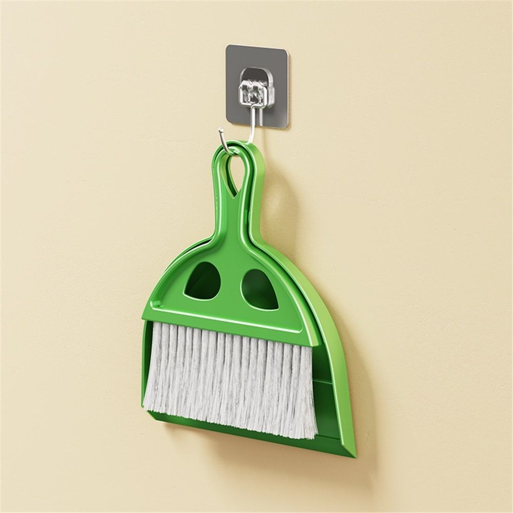 2 pack Mini Broom and Small Dustpan Brush - Mini Broom and Dustpans, Small Broom and Dustpan Set, Mini Dustpan and Brush Set, Hand Broom and Dustpan Set for Home and Pets - Image 2