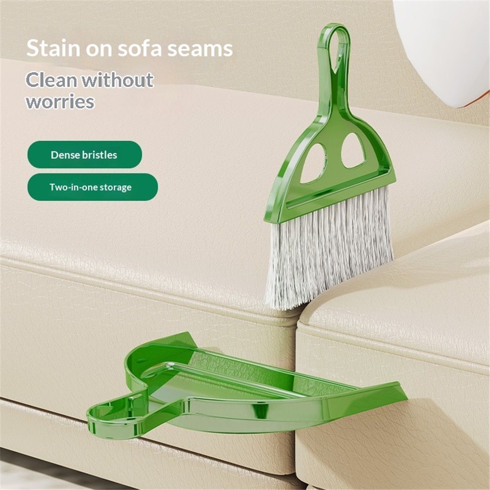 2 pack Mini Broom and Small Dustpan Brush - Mini Broom and Dustpans, Small Broom and Dustpan Set, Mini Dustpan and Brush Set, Hand Broom and Dustpan Set for Home and Pets - Image 3