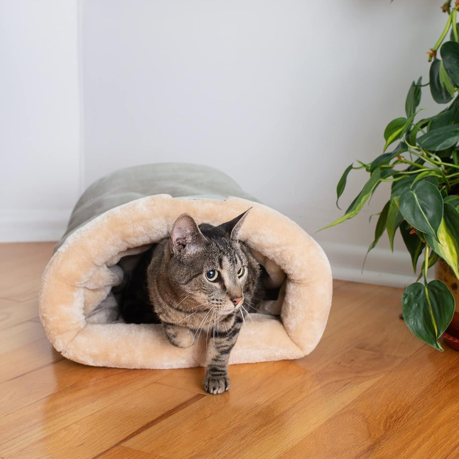 Upgraded Support Pet Warm Bed Gray - Image 2