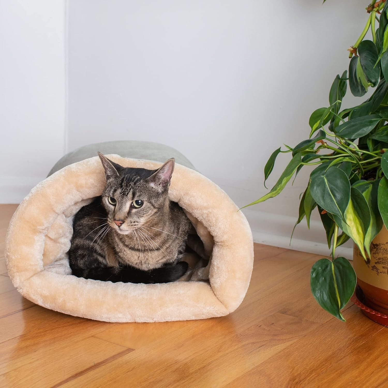 Upgraded Support Pet Warm Bed Gray - Image 3