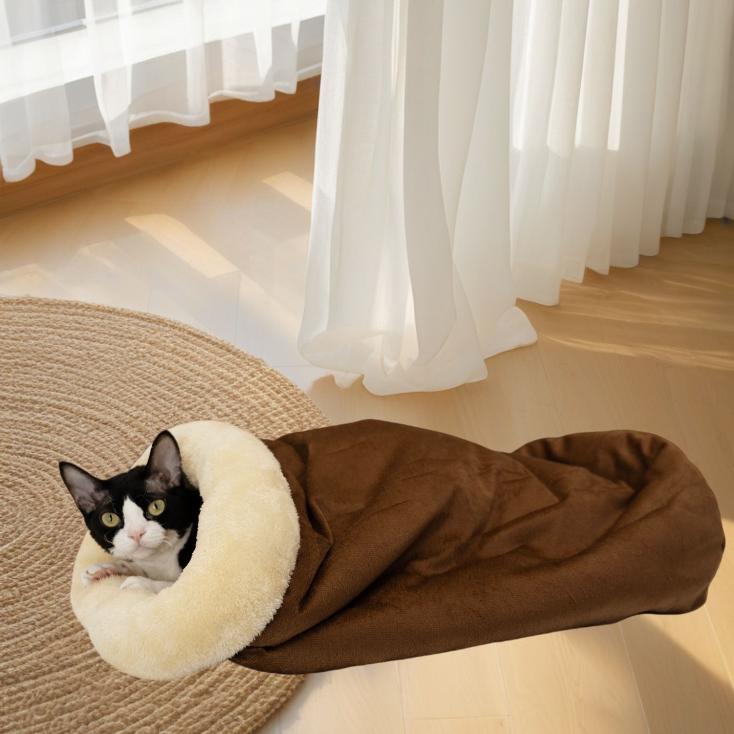 Upgraded Support Pet Warm Bed Gray - Image 5