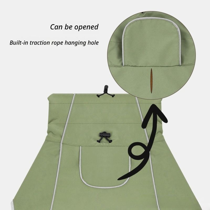Windproof Rainproof Outdoor Pet Coat-black - Image 3