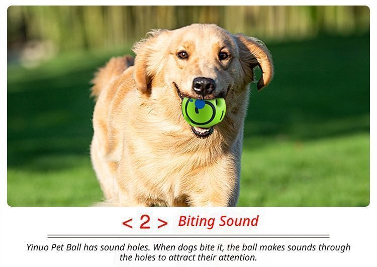 8.8cm Dog Squeaky Ball OPP Bag - Image 6